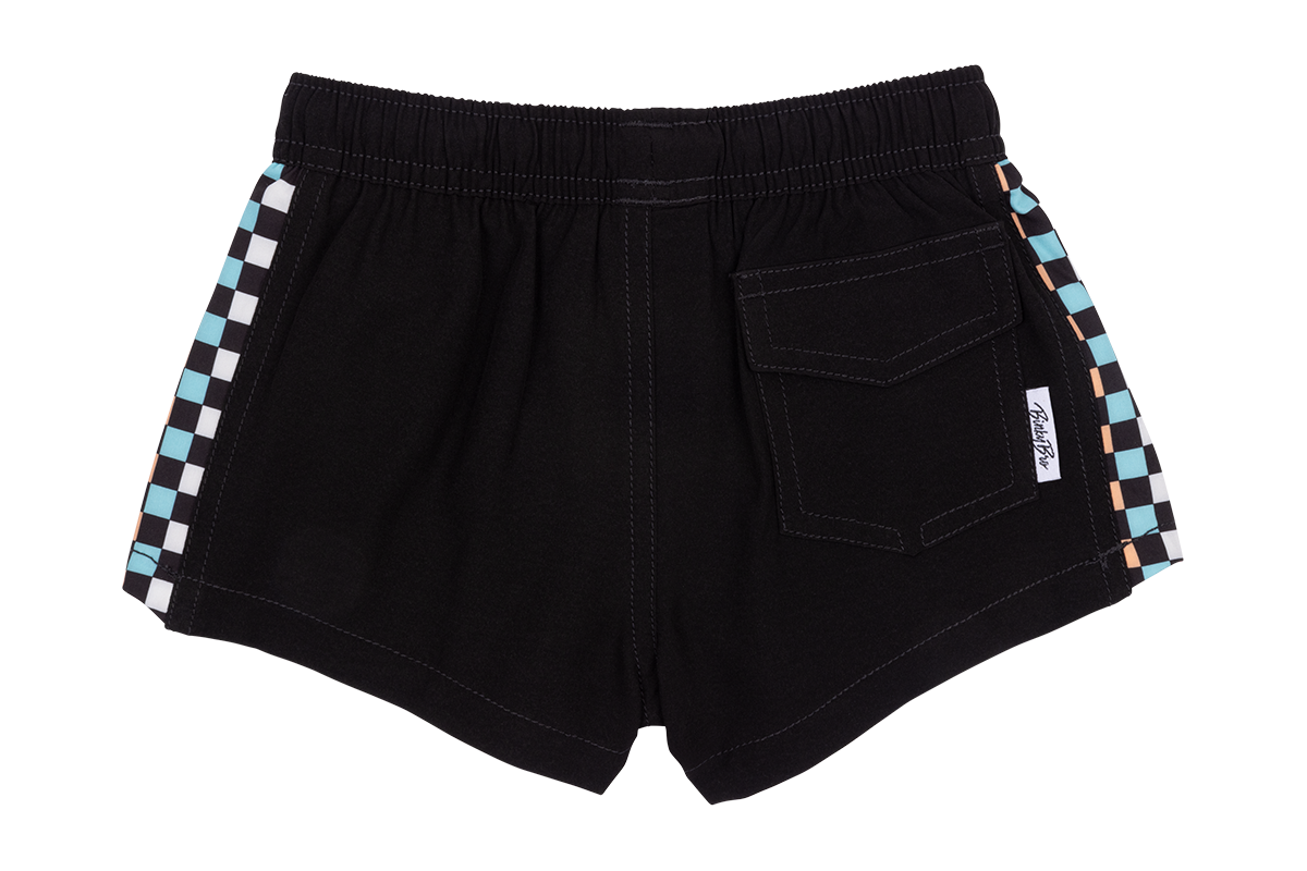 BB x Quik Checkers (Black) Swimsuit: Black – Harper Rose Boutique NC