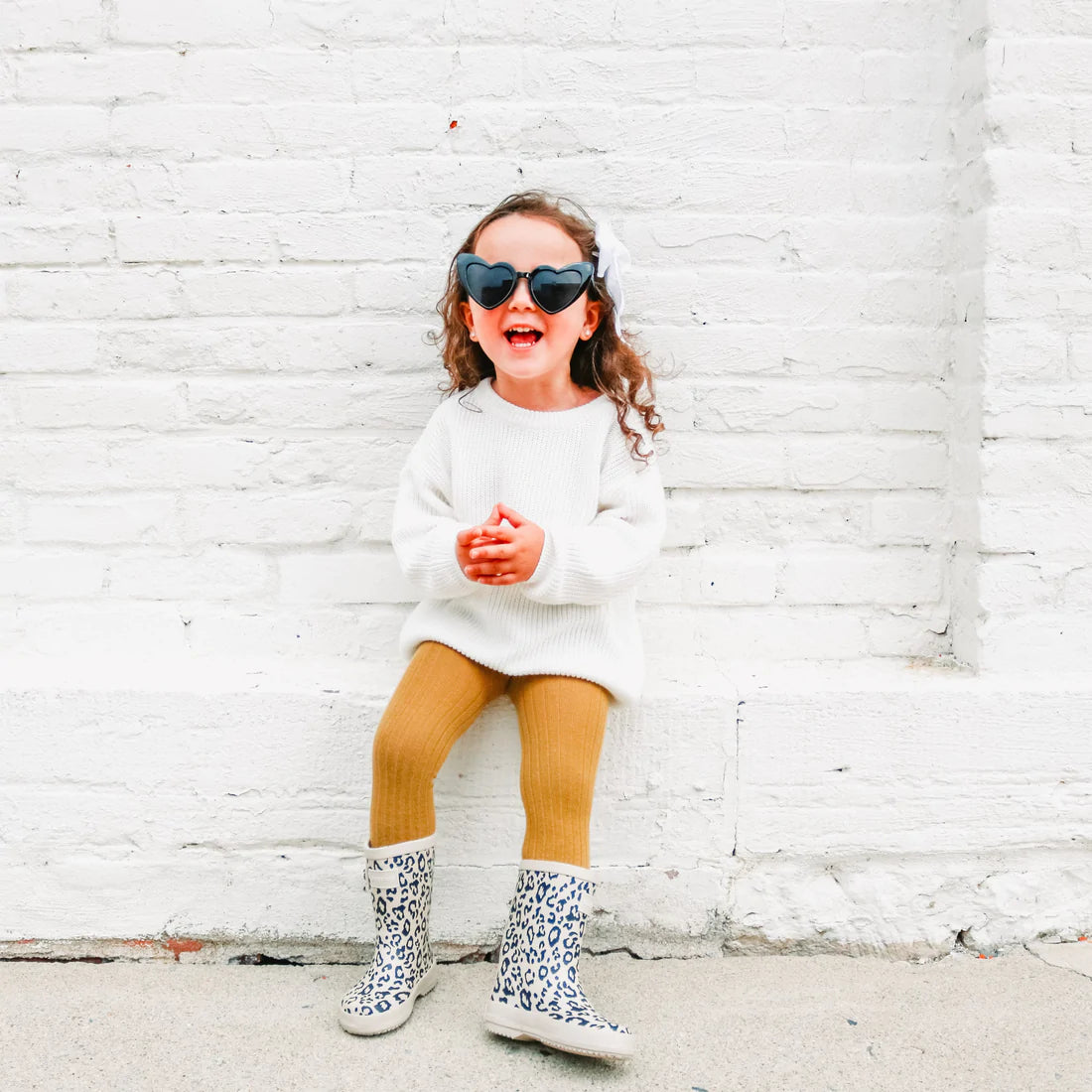 Youth Leopard Rain Boots Harper Rose Boutique NC