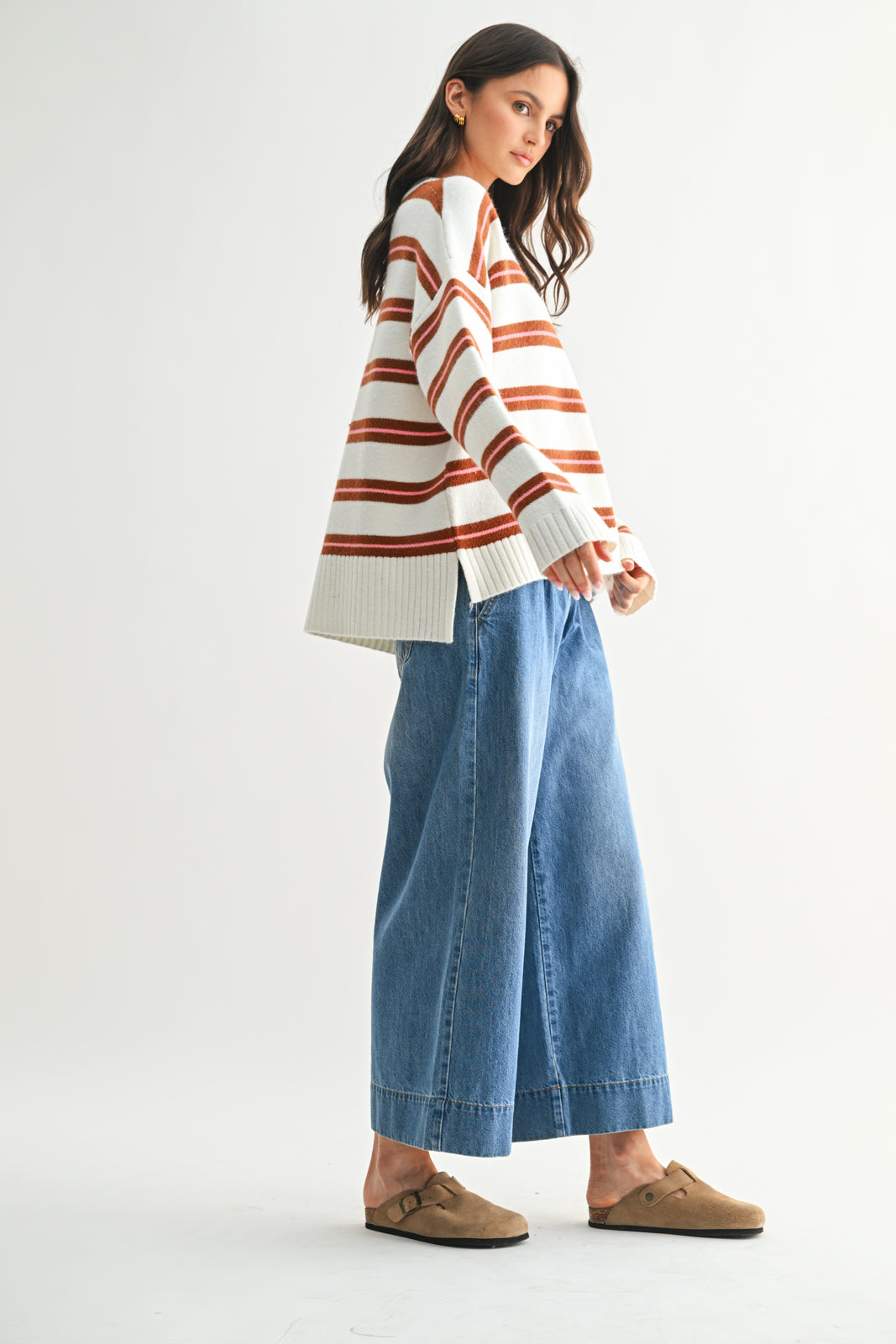 Playful Stripe Sweater