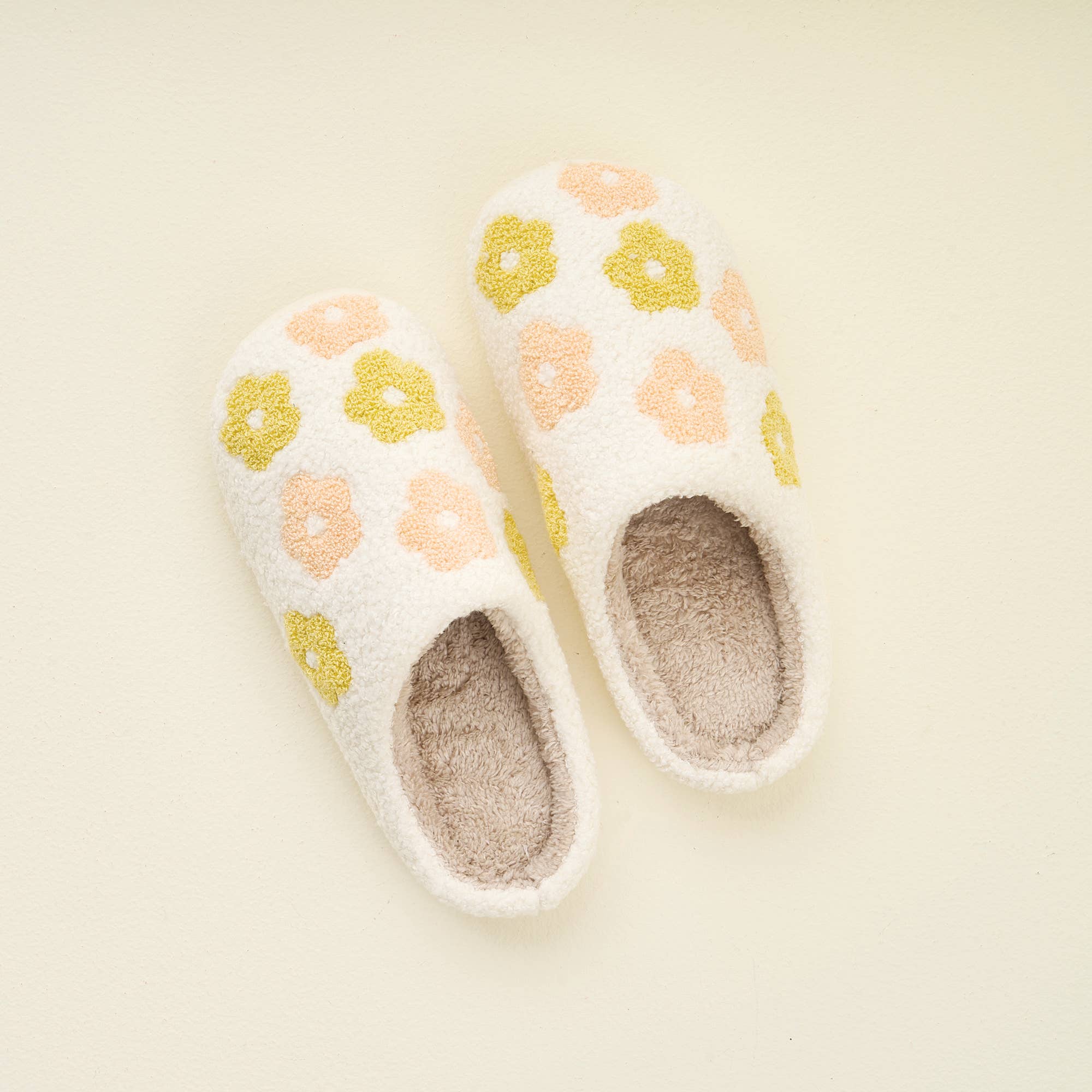 Slippers-Flower Peach