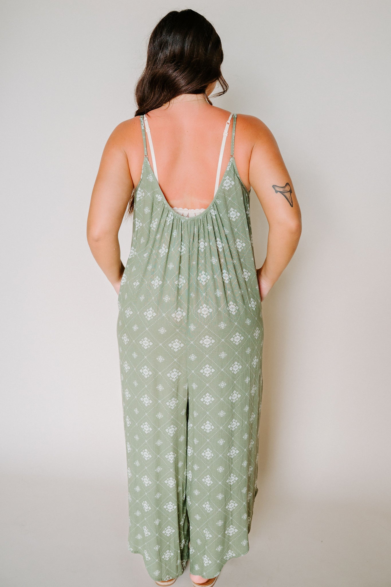 Mosaic Printed Jumpsuit
