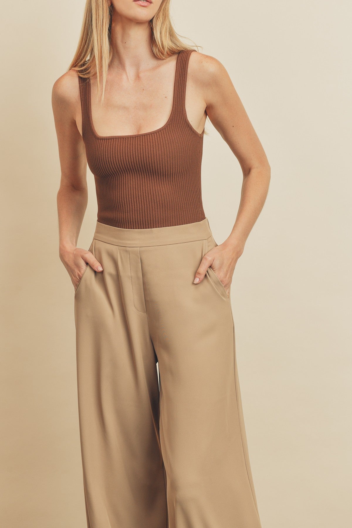 Extra Wide Leg Pull-On Pants