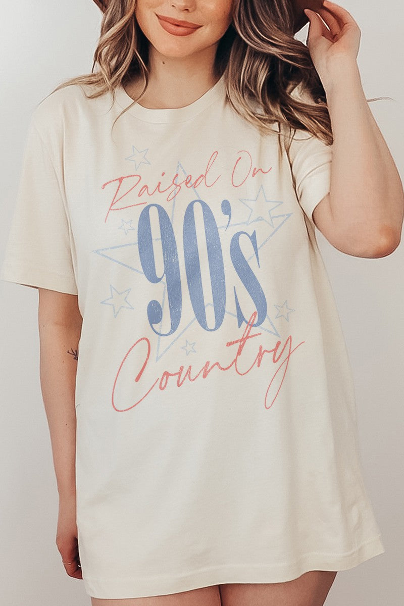 Oversized Graphic Country Tee