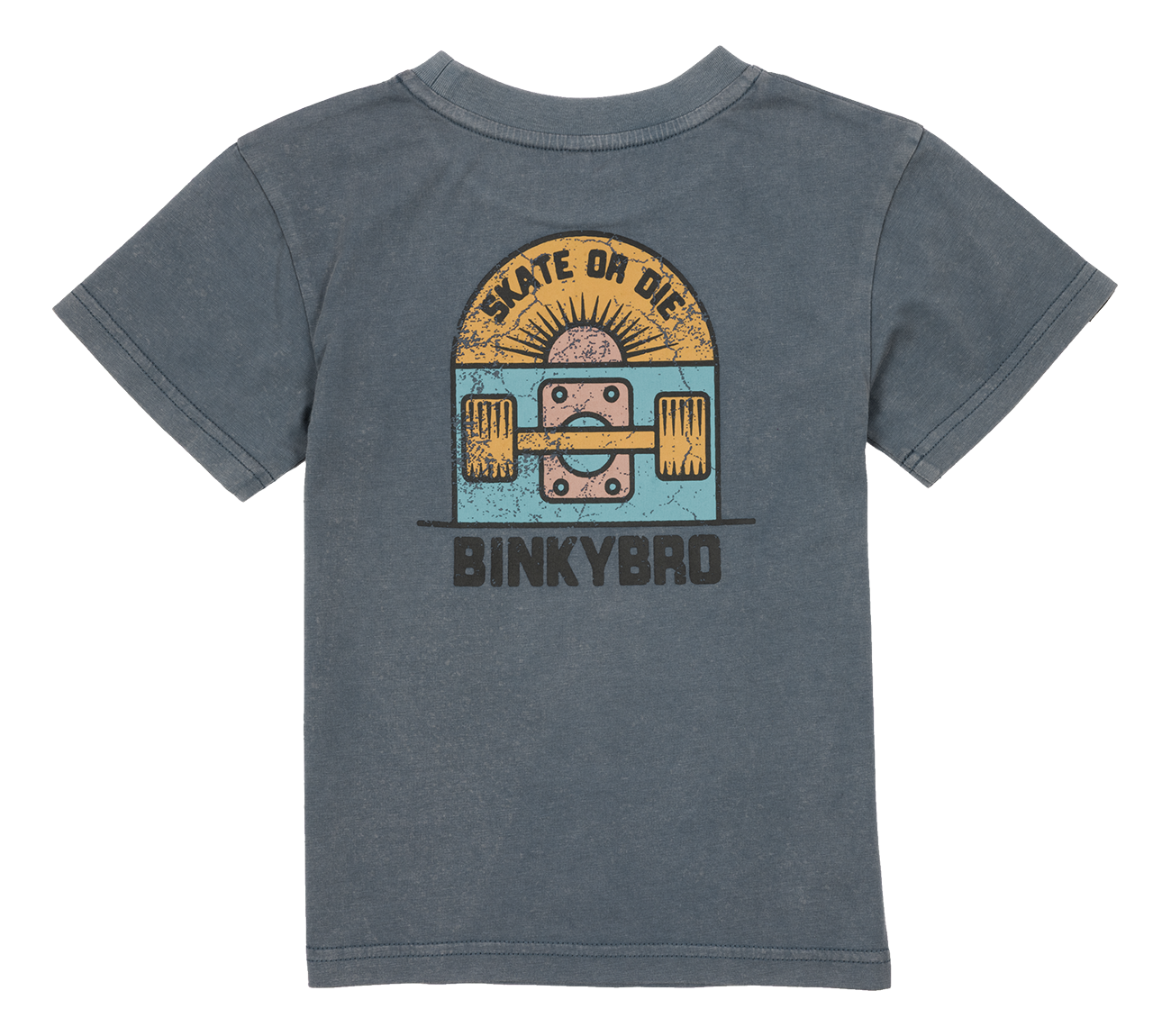 Skate or Die T-Shirt: Blue
