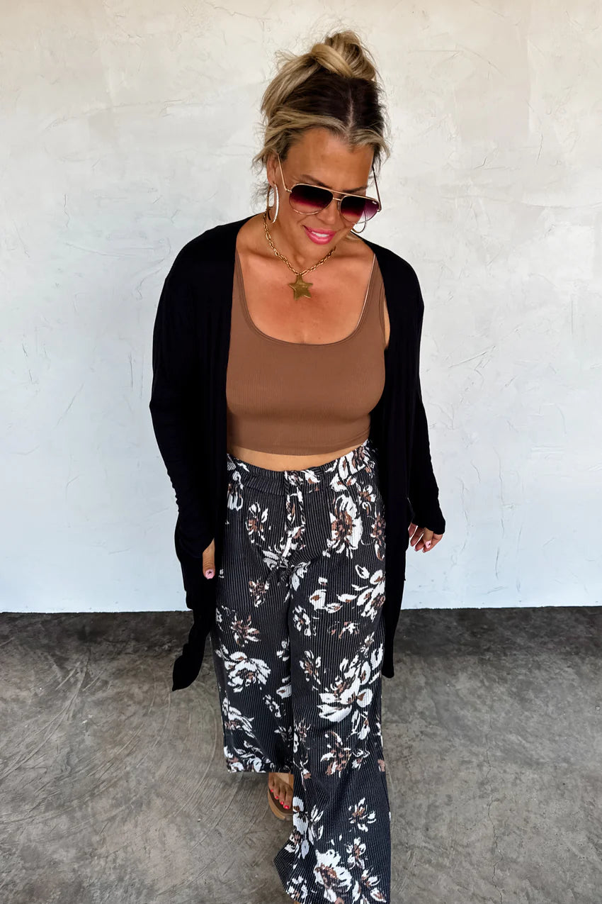 Haddie Wide Leg Floral Pants