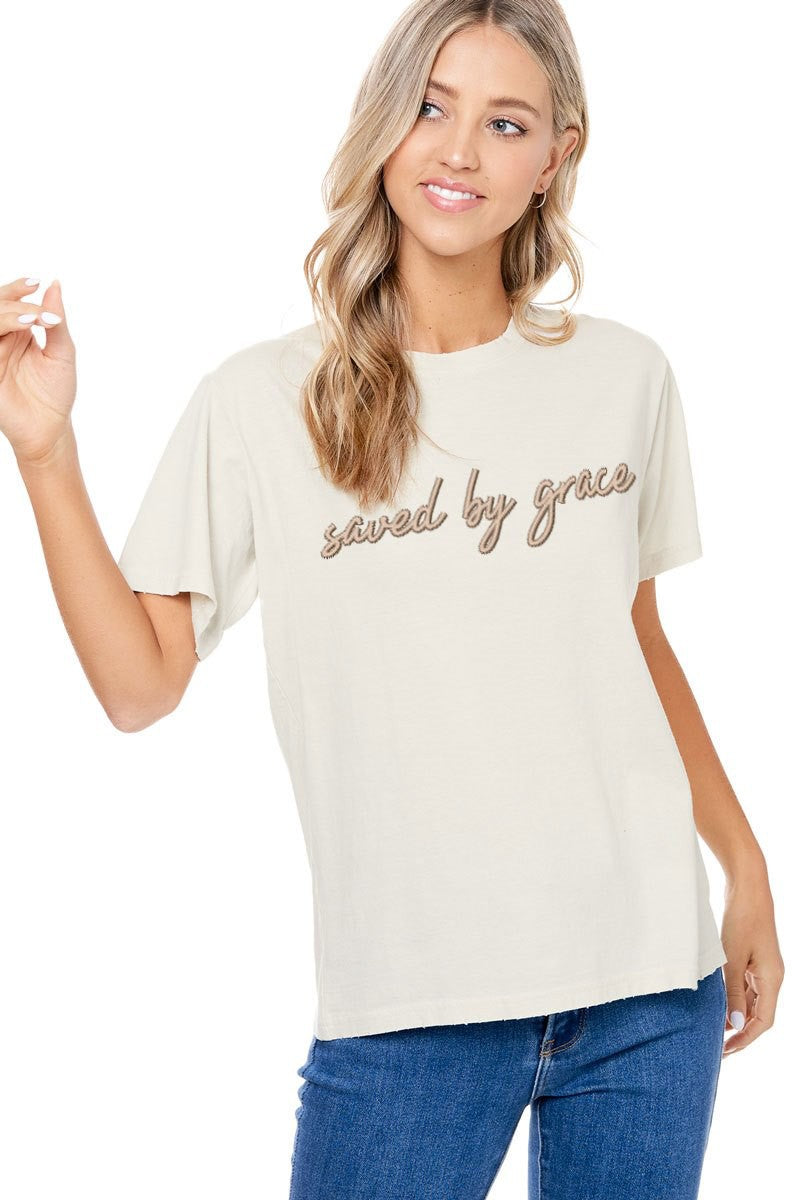 Saved By Grace Tee