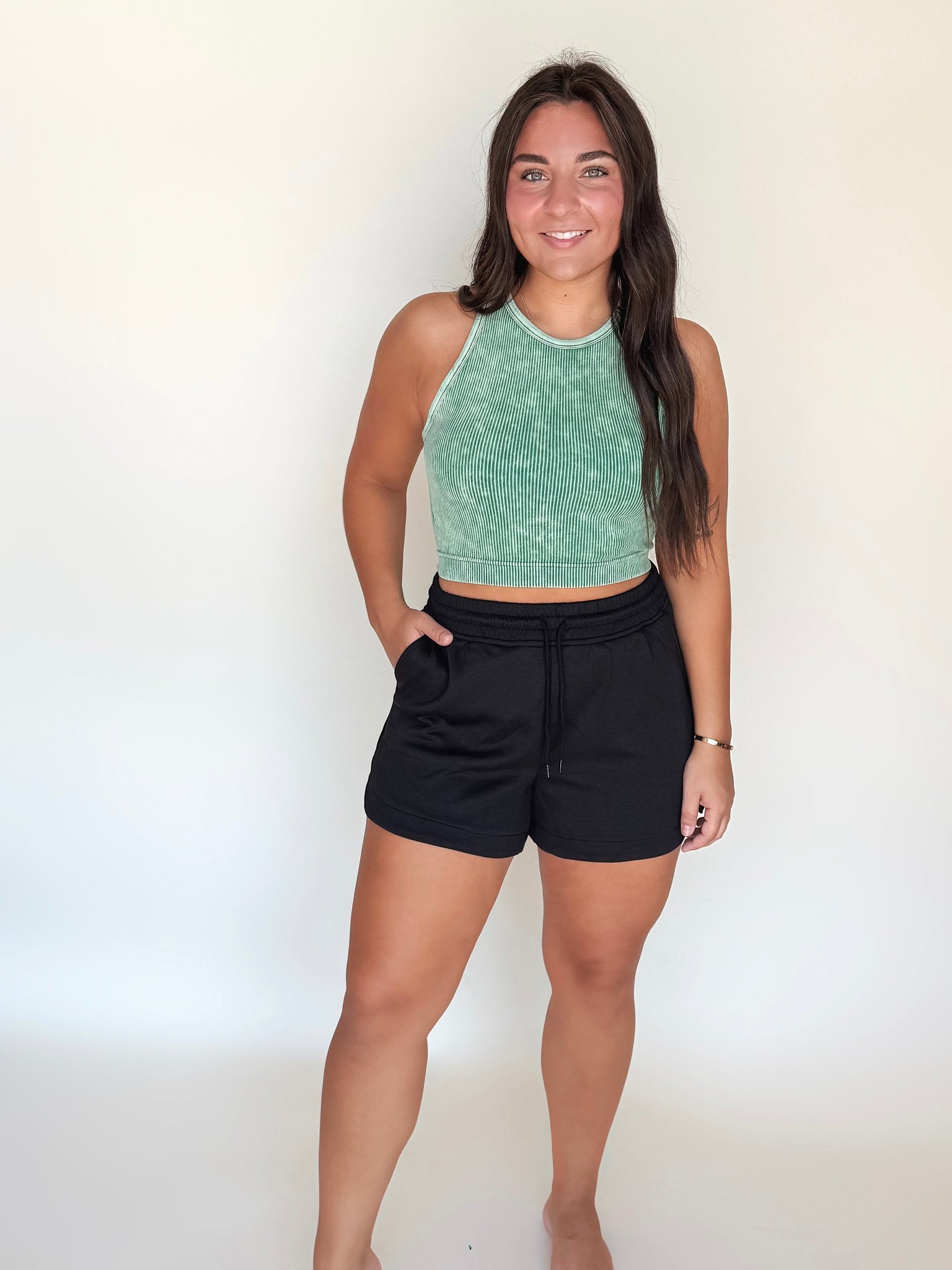 Scuba Drawstring Shorts