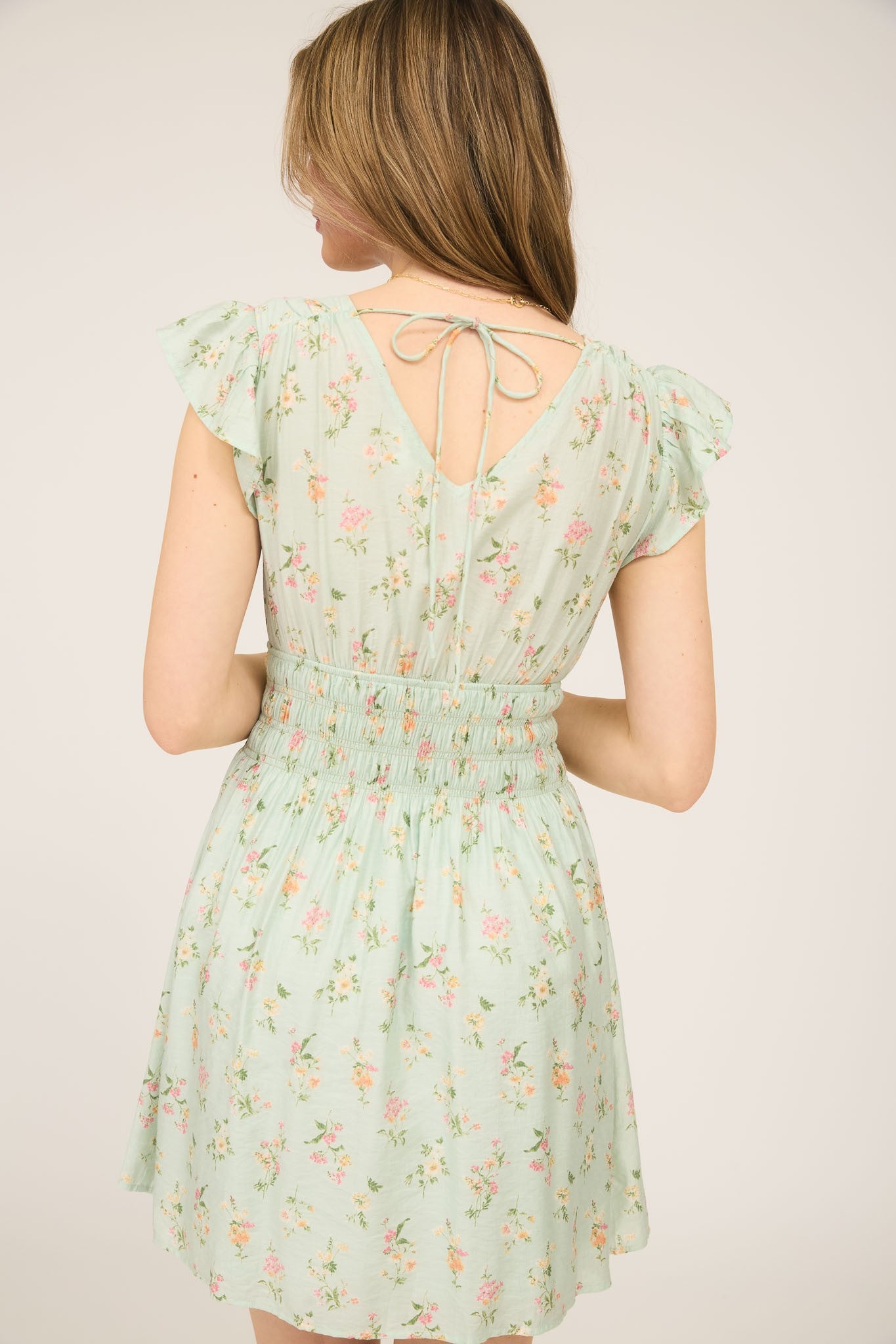 Floral Party Mini Dress