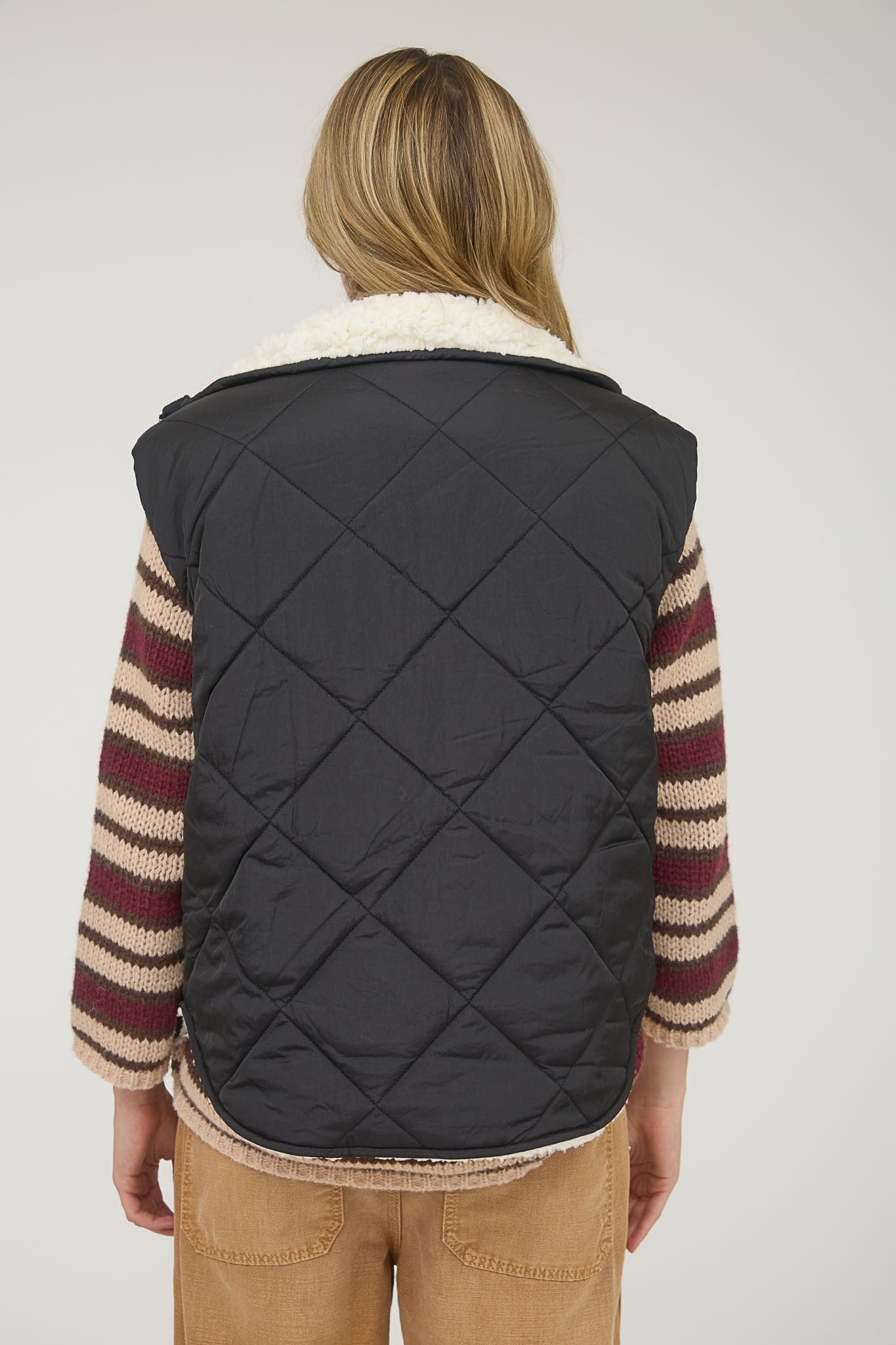 Quilted Fleece Vest