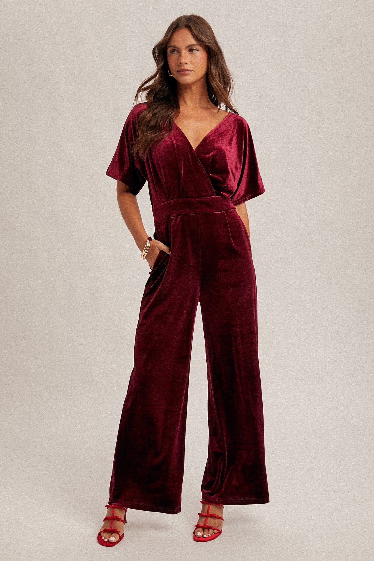 Luxe Velvet Holiday Jumper
