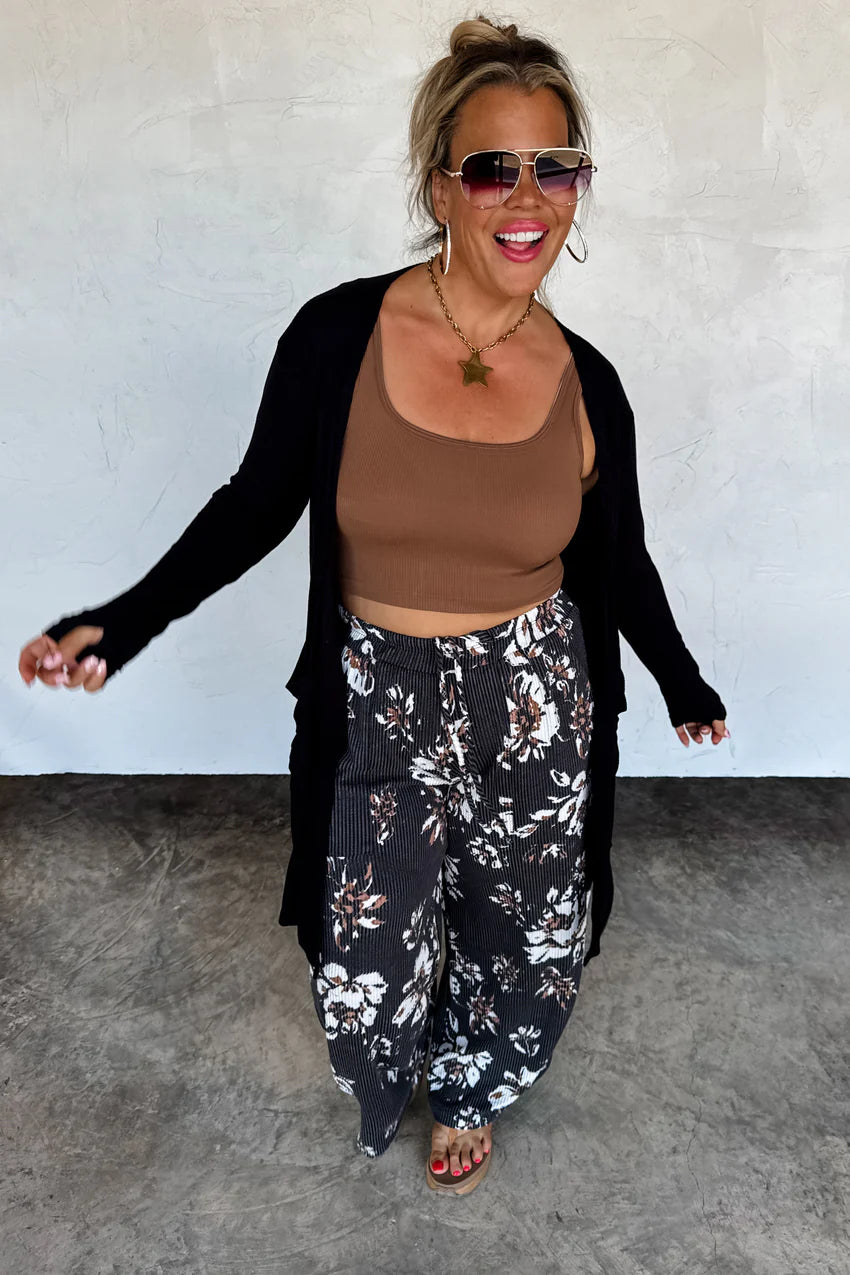 Haddie Wide Leg Floral Pants