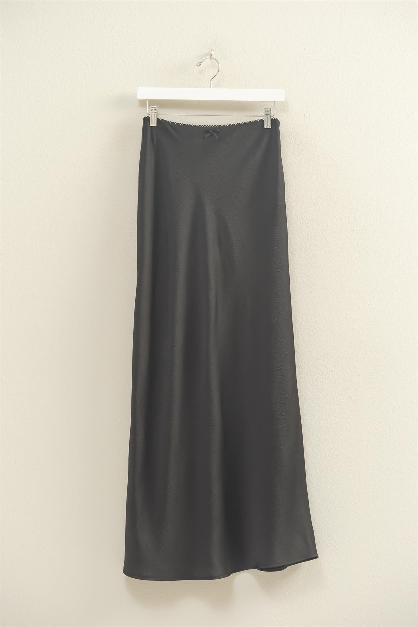 Satin Sleek Midi Skirt