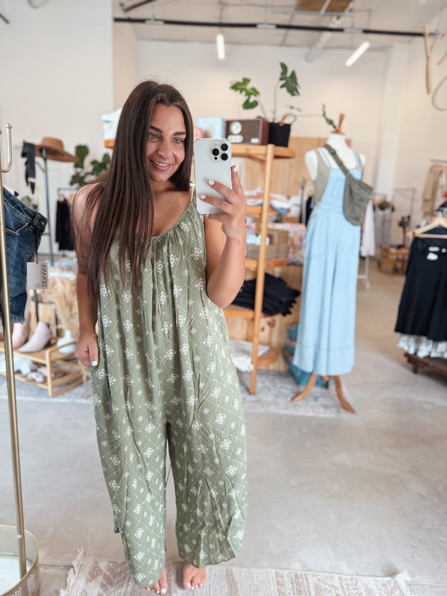 Mosaic Printed Jumpsuit