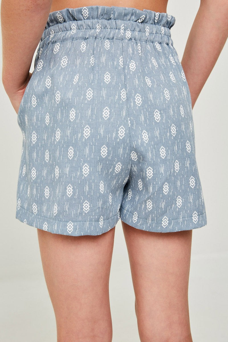 Youth- Paperbag Printer Shorts