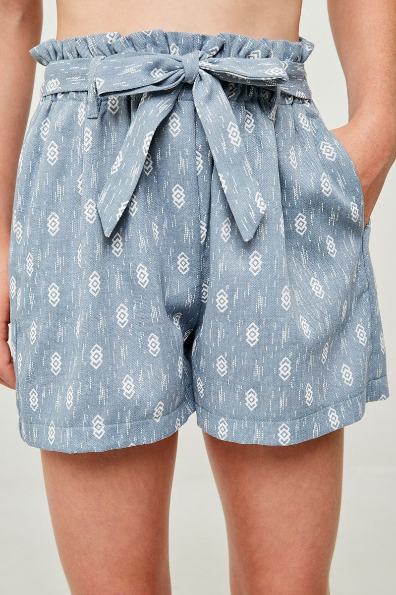 Youth- Paperbag Printer Shorts