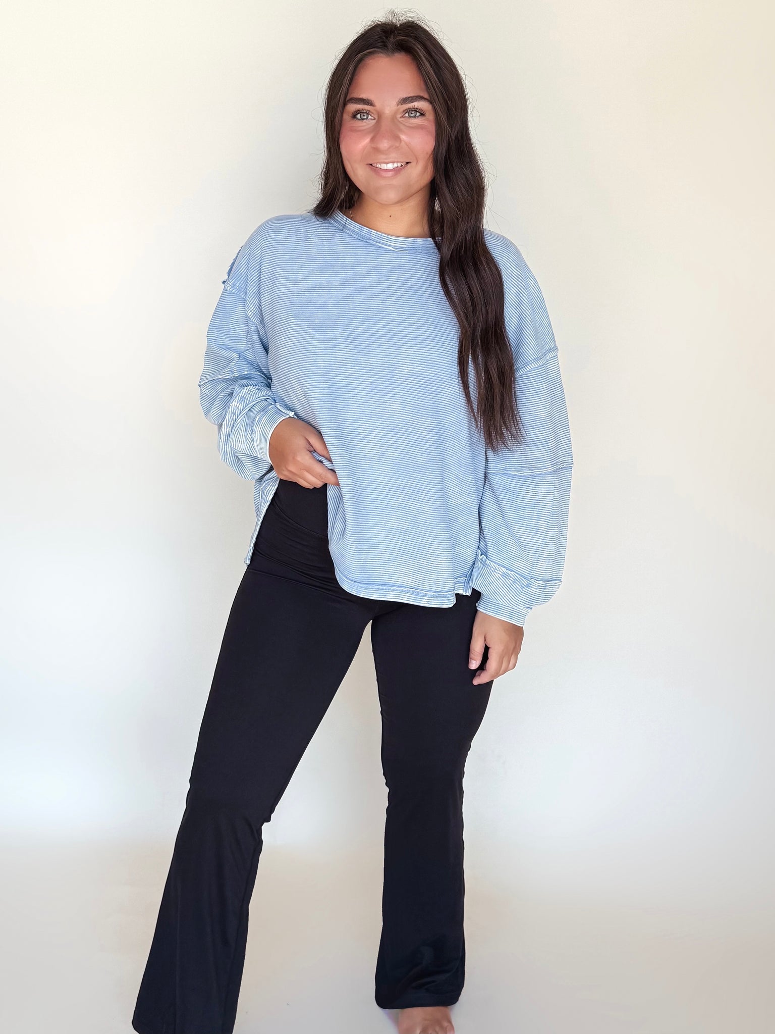 Double Ribbed Acid Pullover