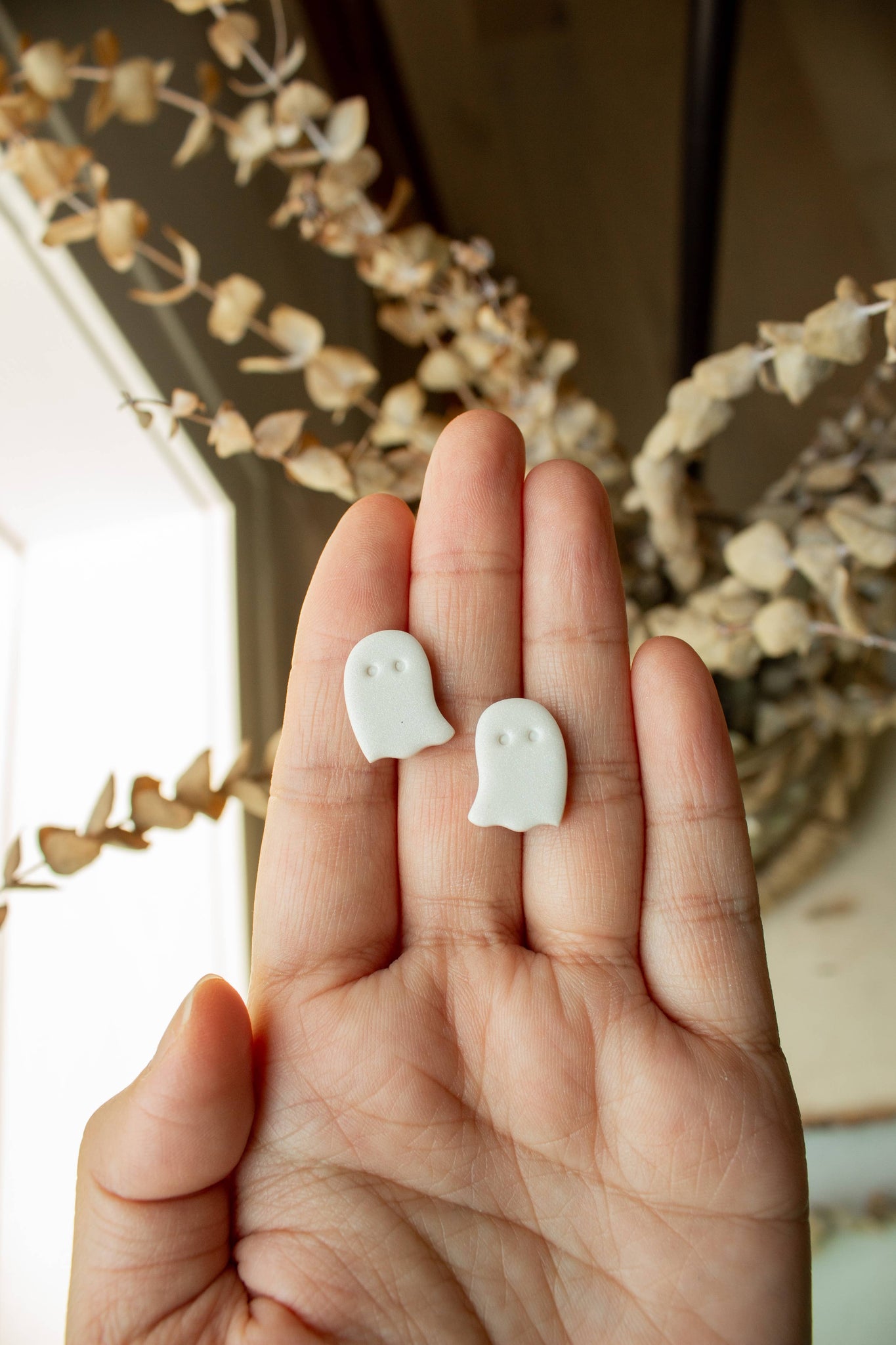 Dancing Ghost Stud Earrings