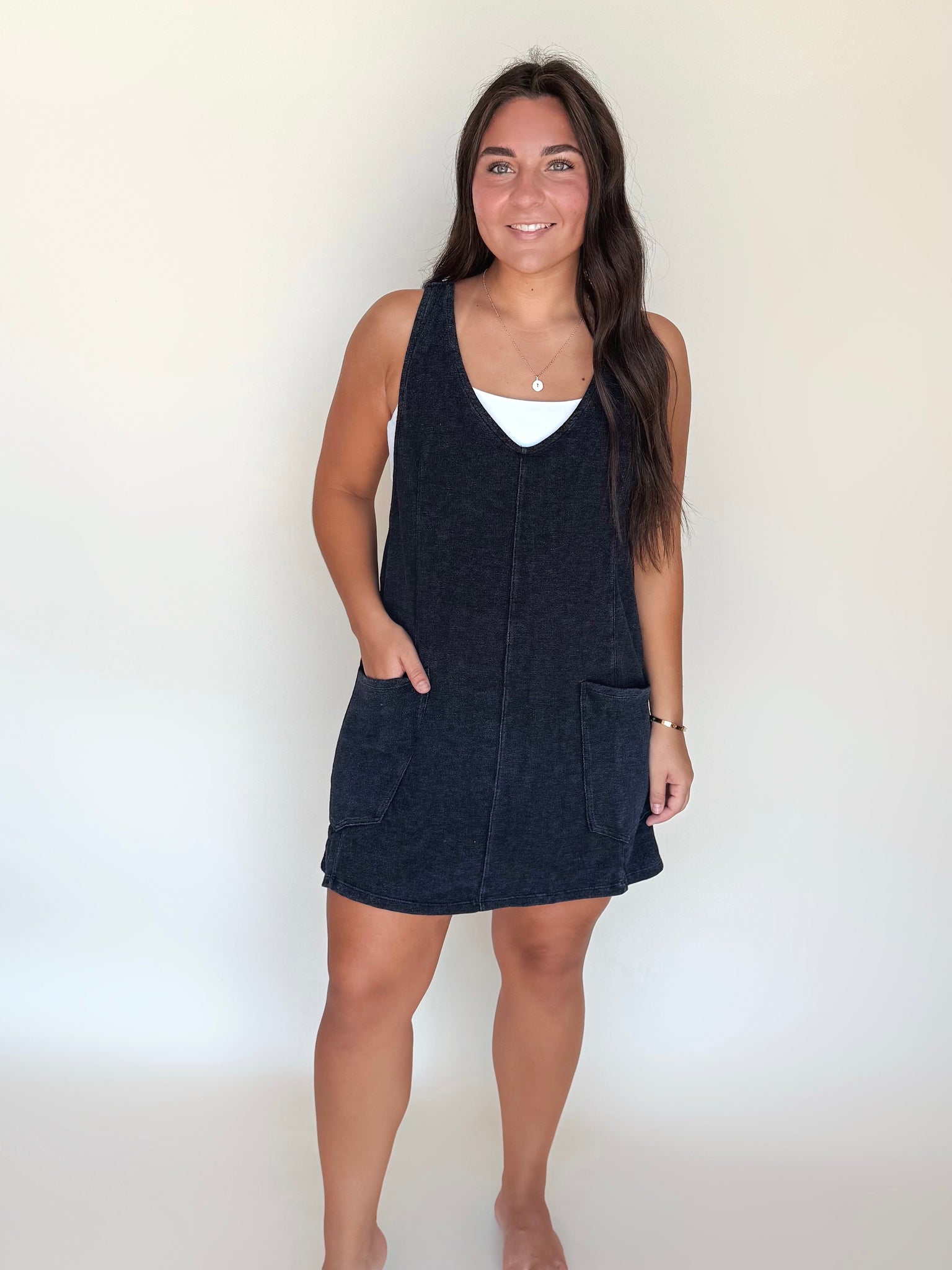 Ready To Go Overall Dress