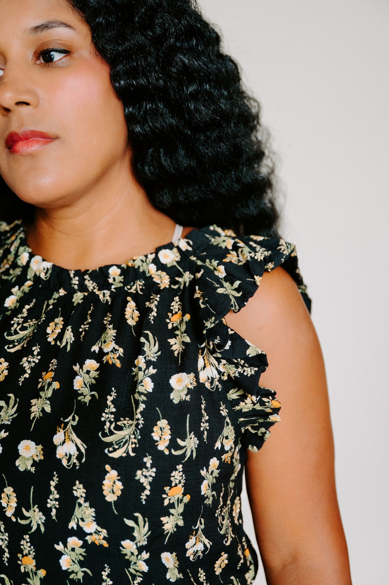 Midnight Floral Top