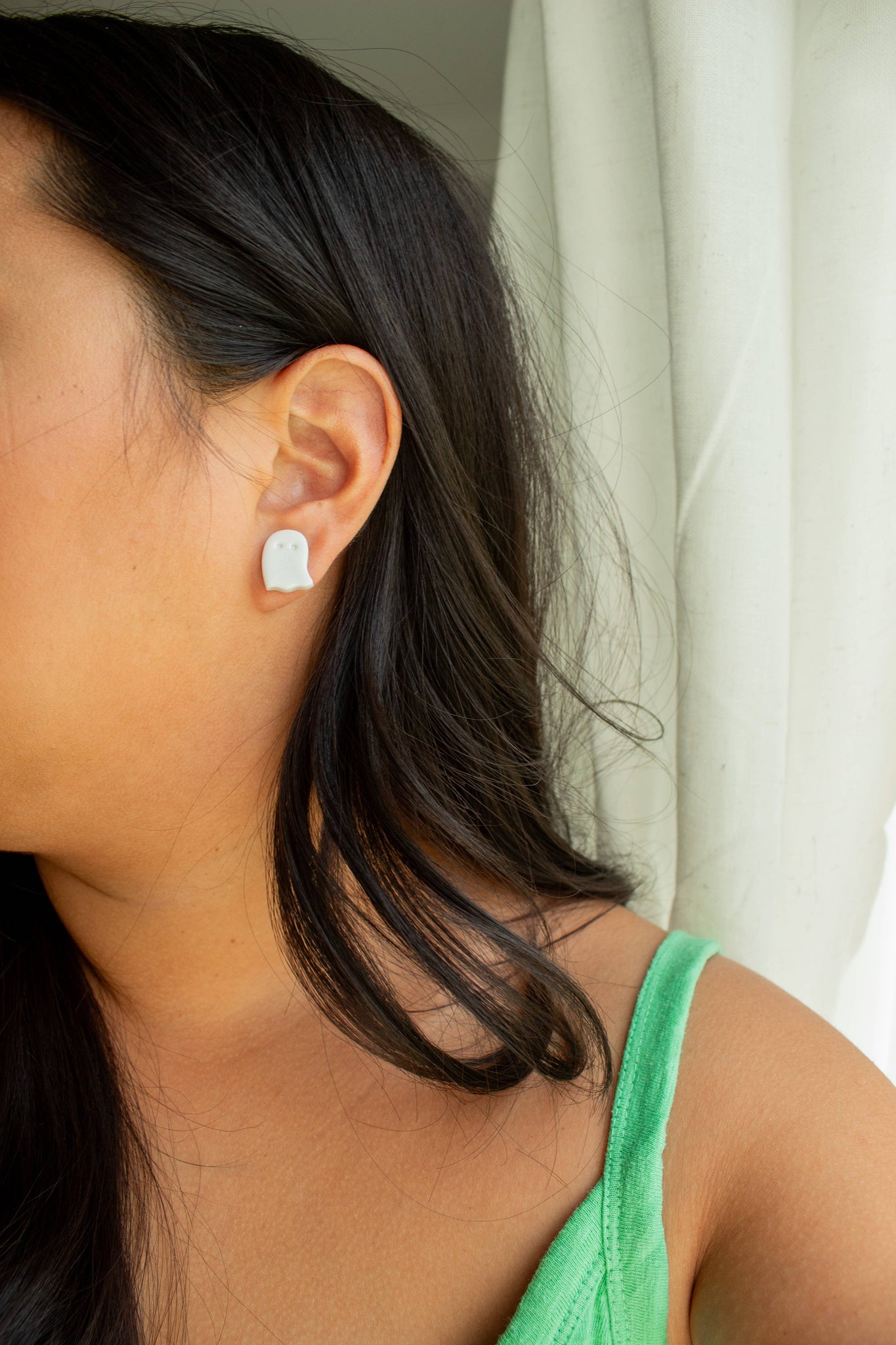 Dancing Ghost Stud Earrings