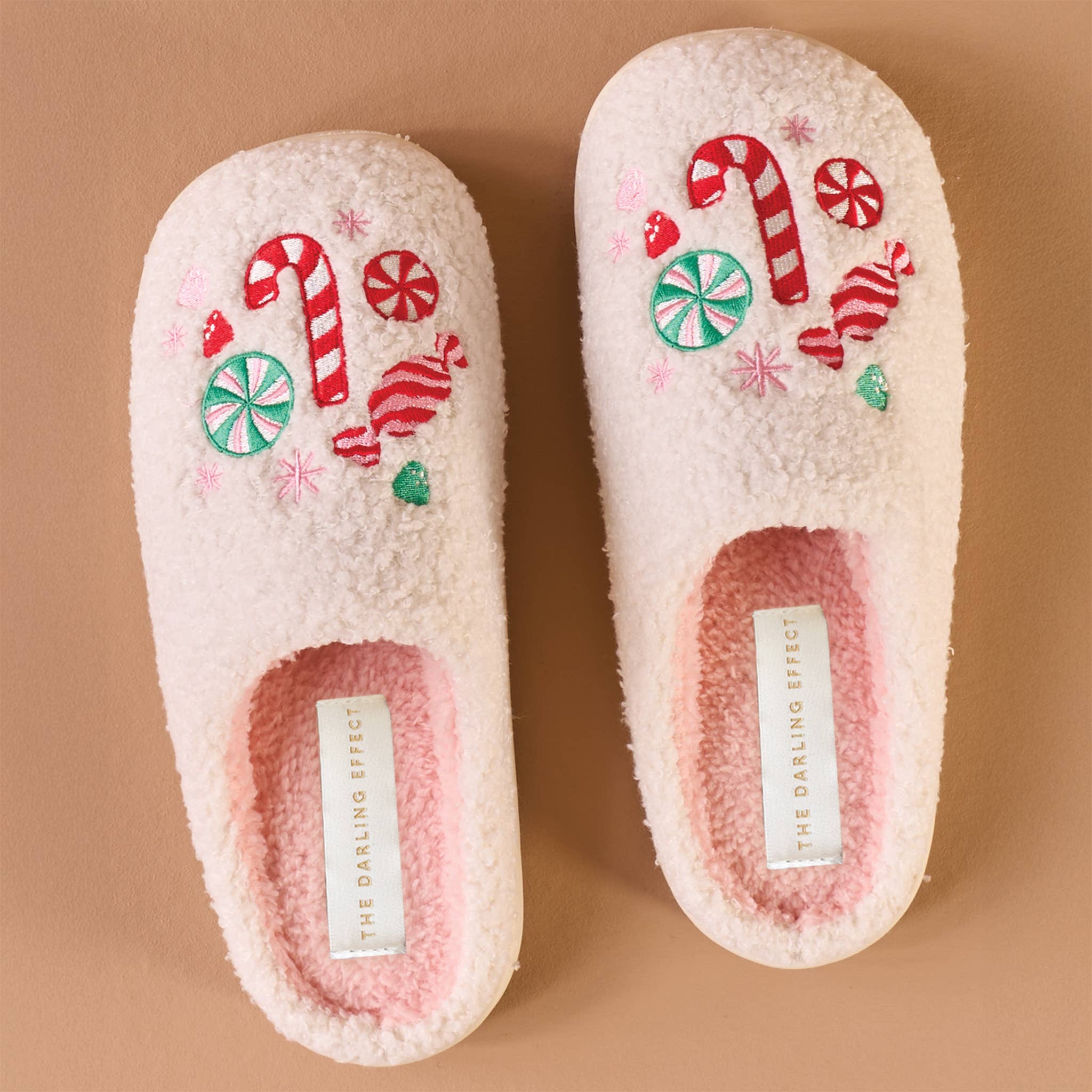 Fuzzy Slippers - Sugar Rush: M/L (Women's 8 - 10)