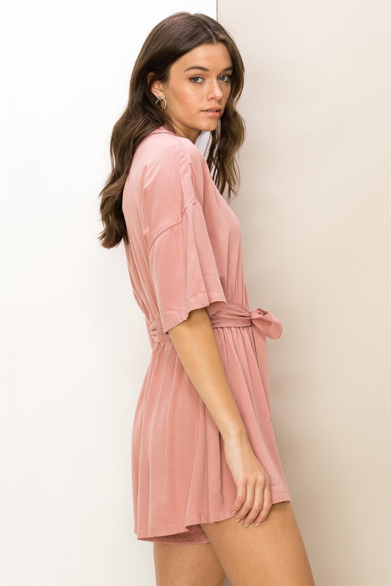 Lovely Time Button Romper