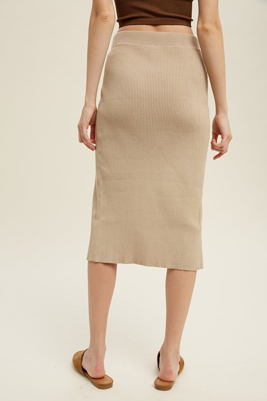 Wrapped Pencil Skirt