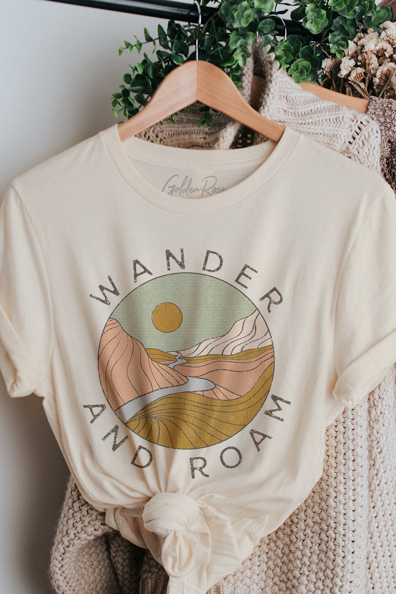 Wander And Roam Graphic Tee