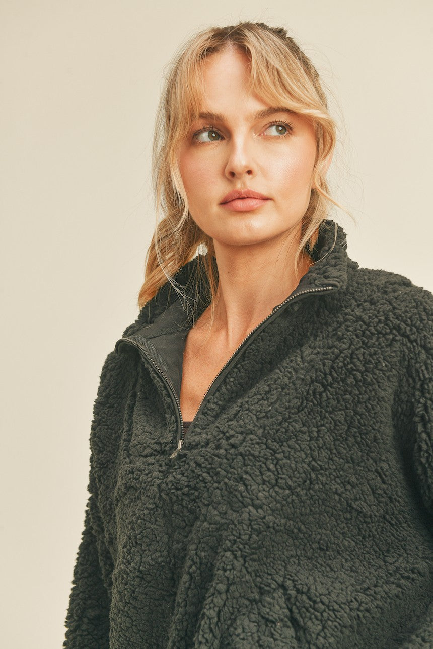 Half-Zip Pullover Soft Fleece