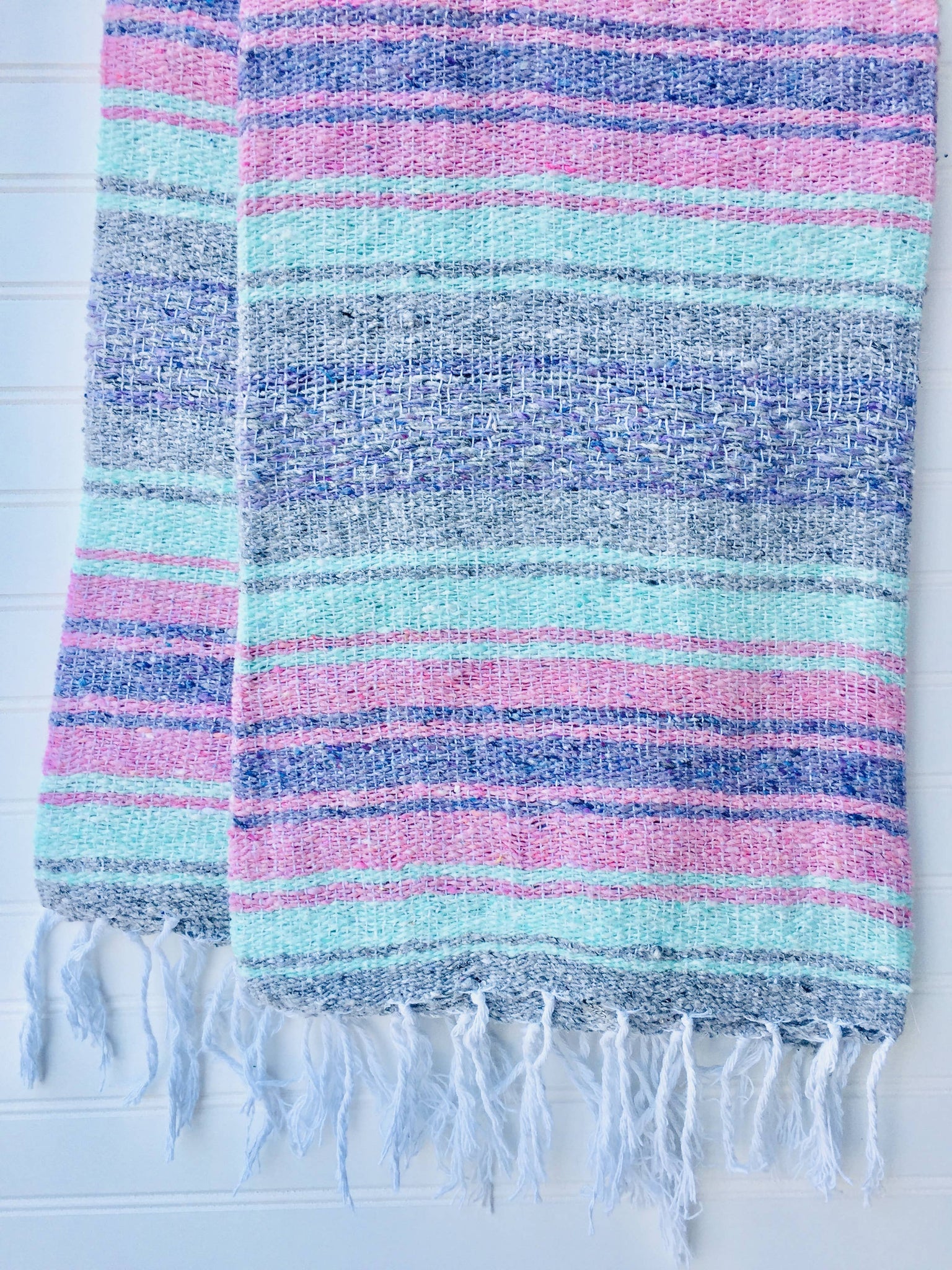 South Side Beach Blanket l Mexican Blanket l Throw Blanket