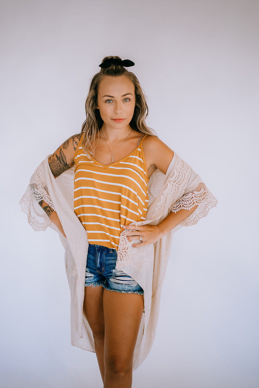 Striped Basic Cami