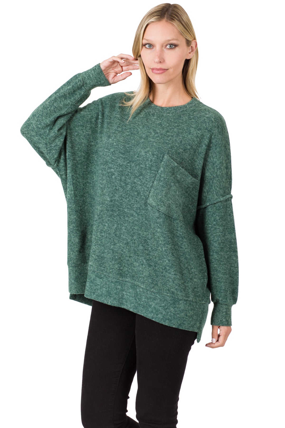 Slouchy Pocket Sweater