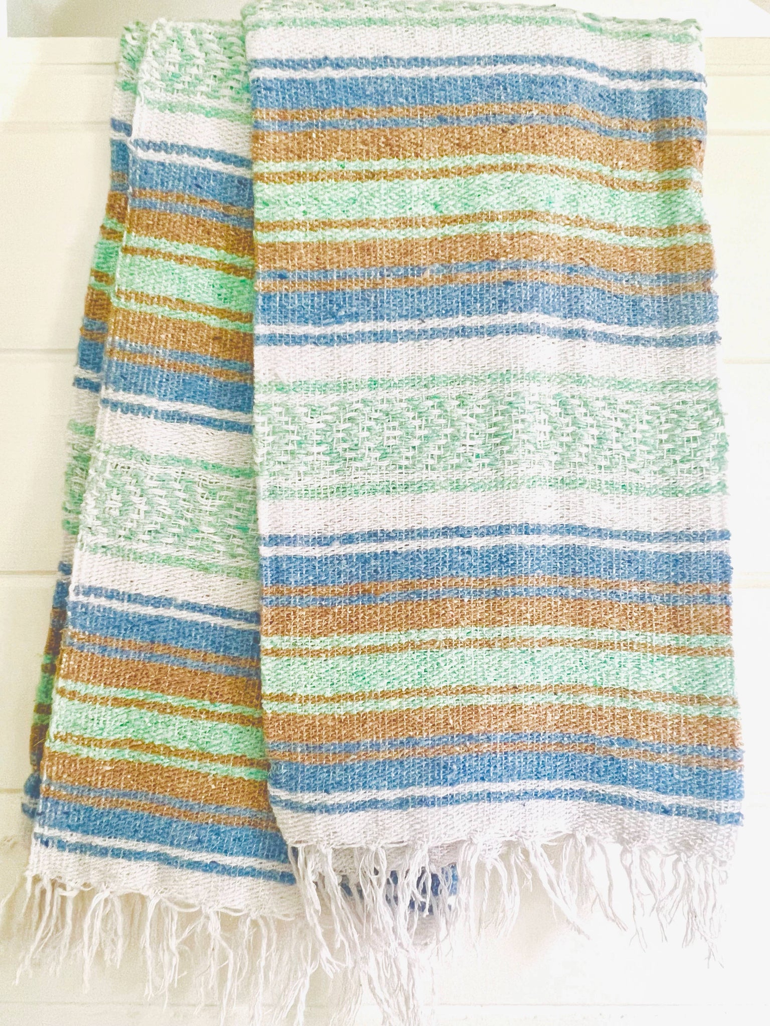 Wave Trip Throw Blanket l Mexican Blanket l Home Decor