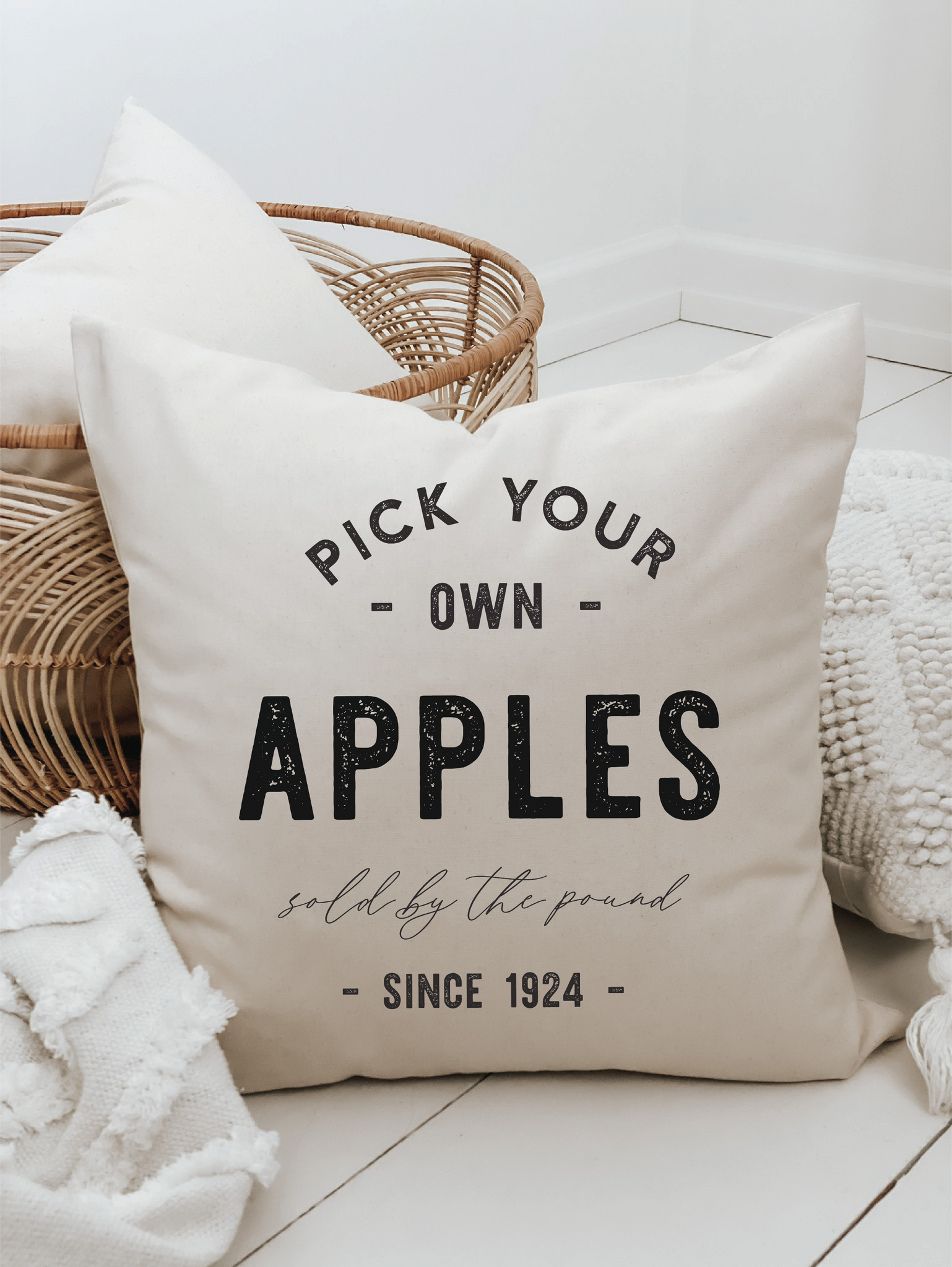 Pick Your Own Apples Pillow - Autumn
