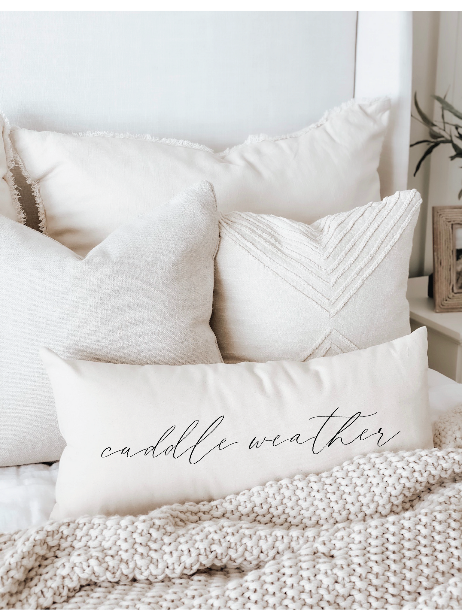 Cuddle Weather Lumbar Pillow - Autumn