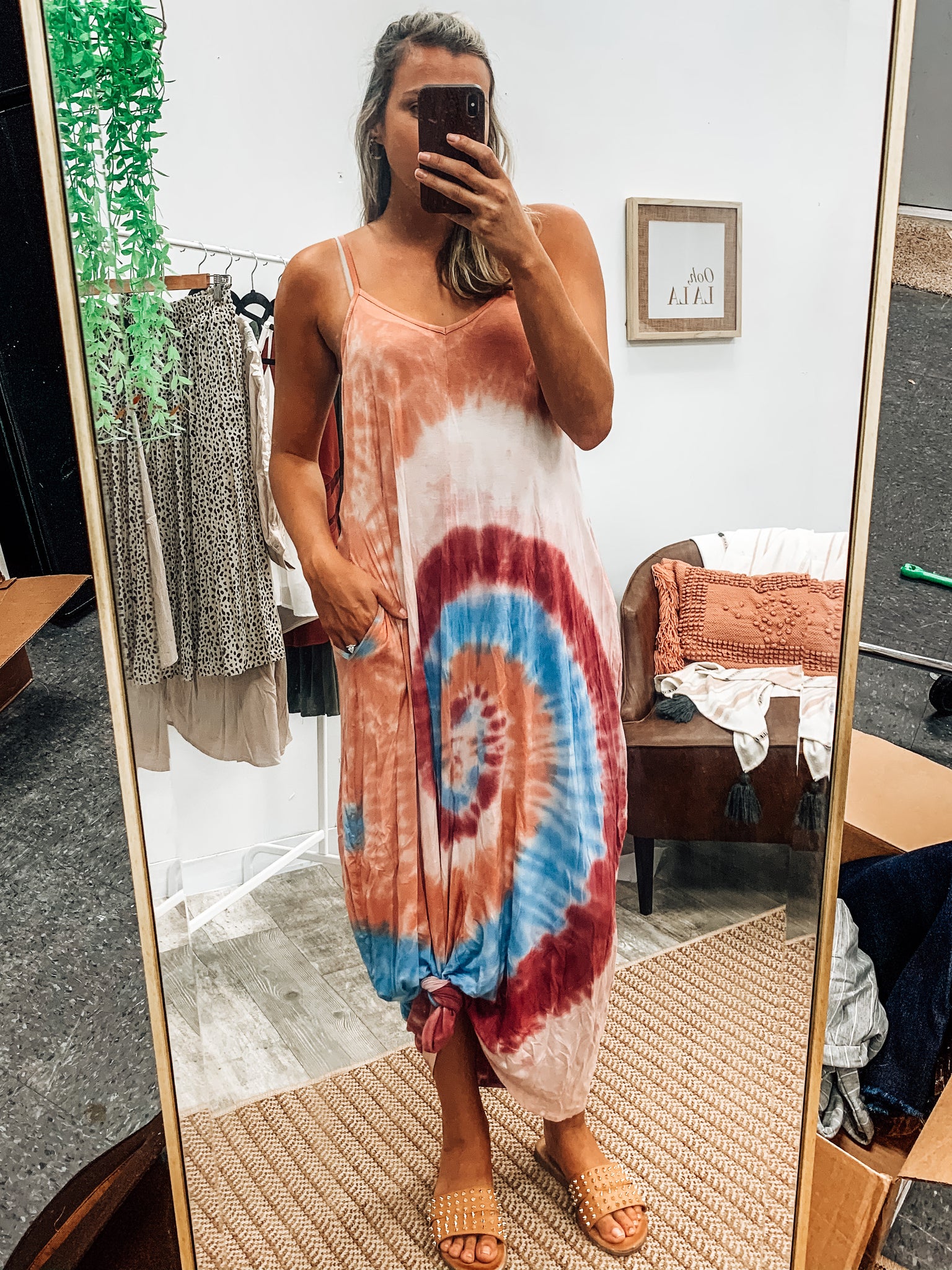 Swirling Dye Maxi